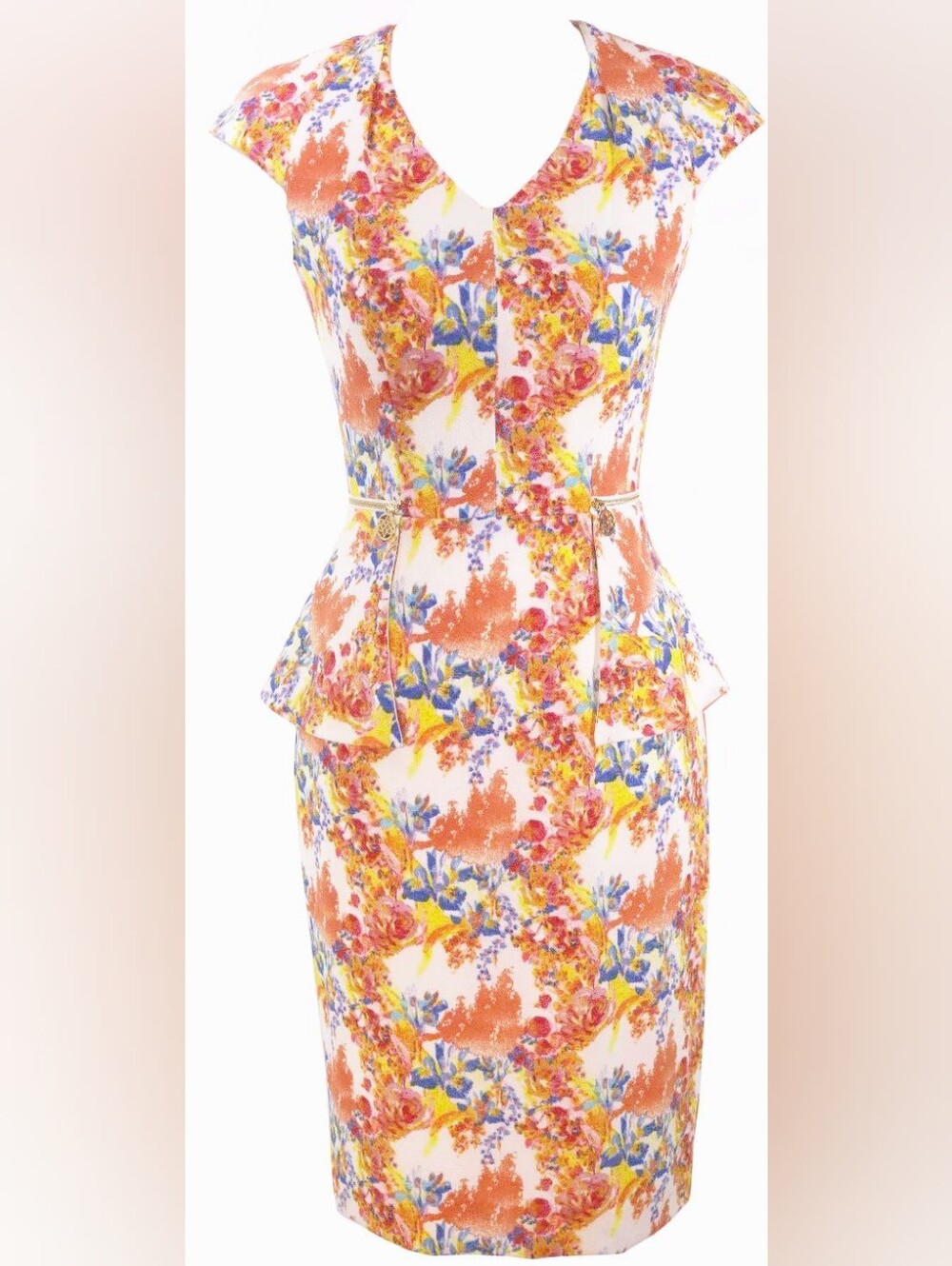 Sophisticated Floral Pencil Dress by Antonio Melani